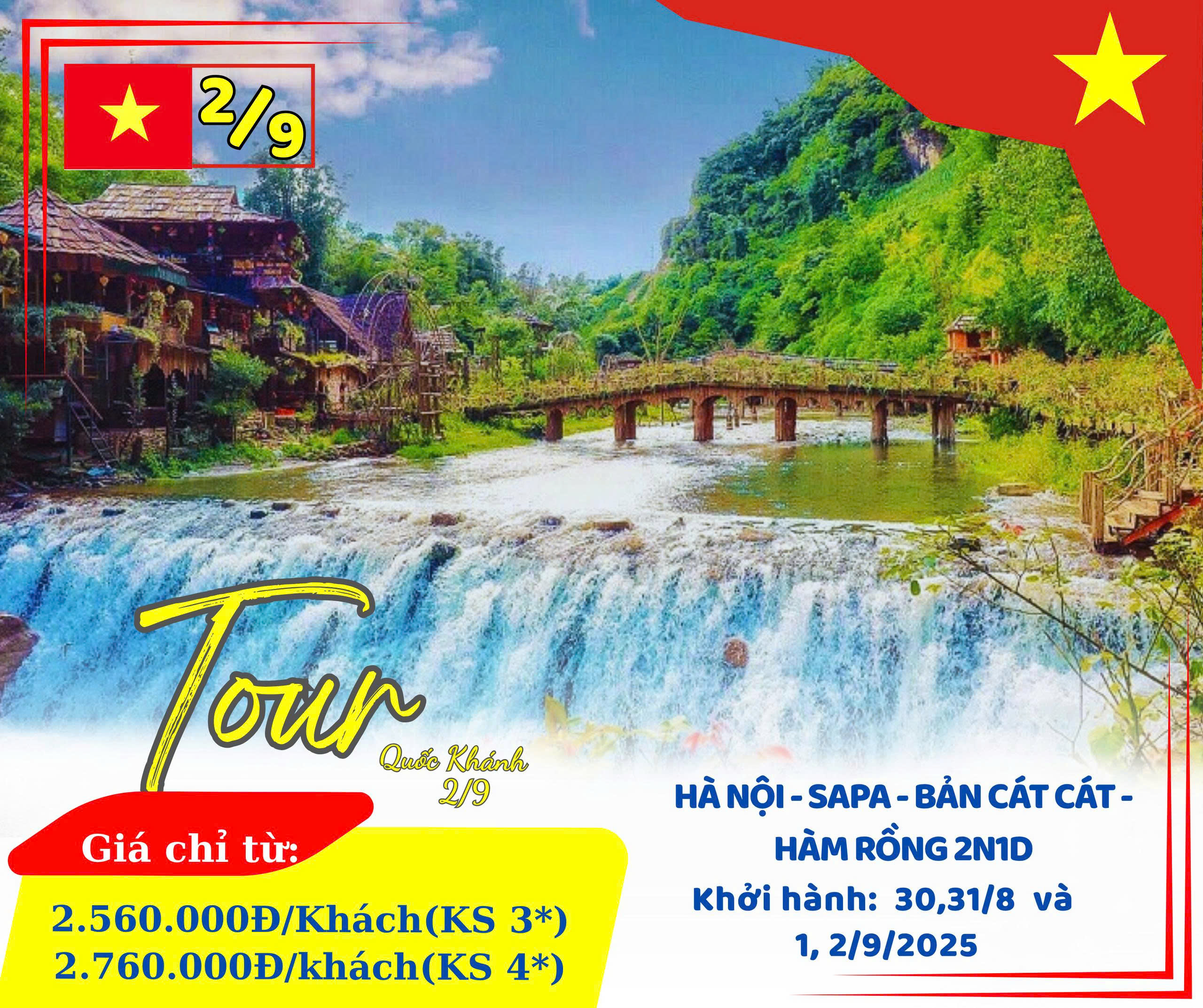 HÀ NỘI - SAPA - BẢN CÁT CÁT - HÀM RỒNG